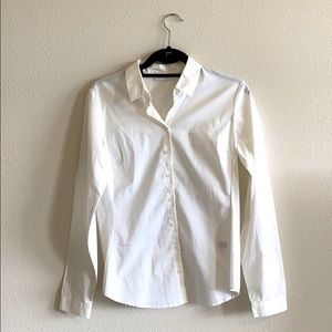 White button down shirt